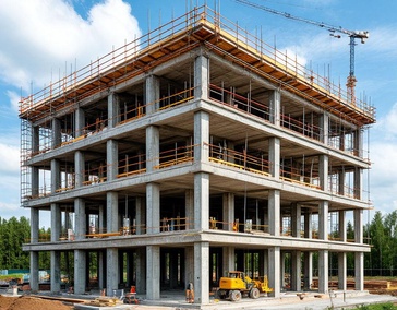 Возведение несущих конструкций